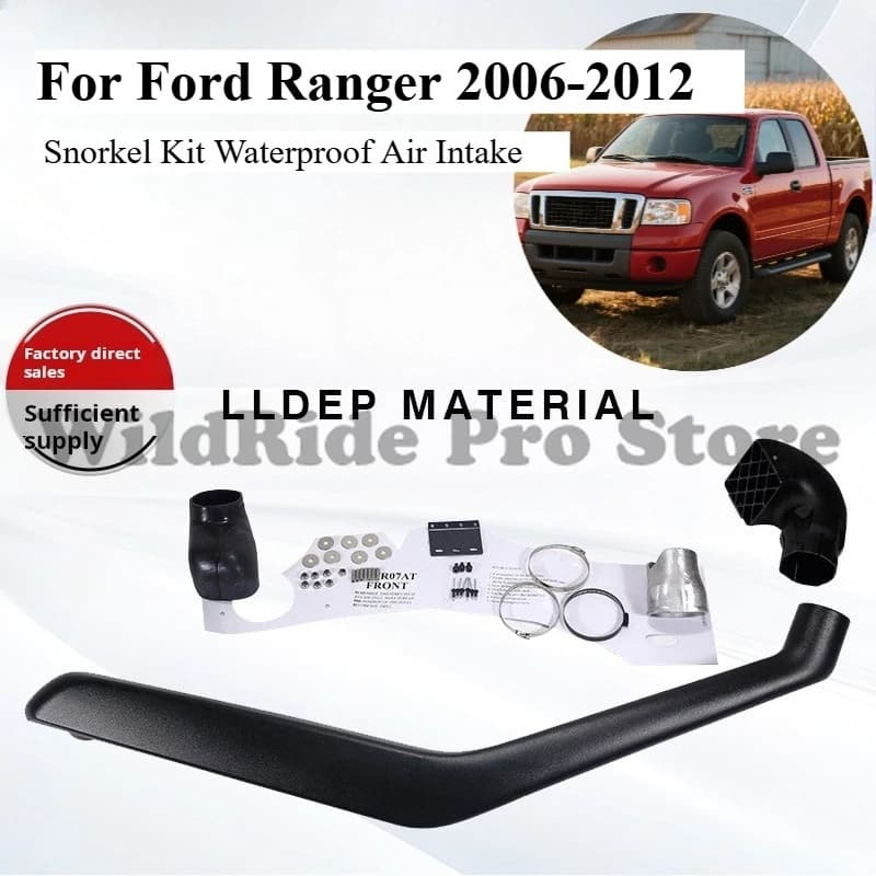 For Ford Ranger 2006-2012 Snorkel Kit Waterproof Air Suction Off-Road 4x4 Pickup Wading Update