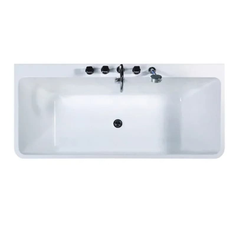 Free-standing acrylic bathtub, surfing, massage, waterfall water curtain, constant temperature heating, hotel bathtub