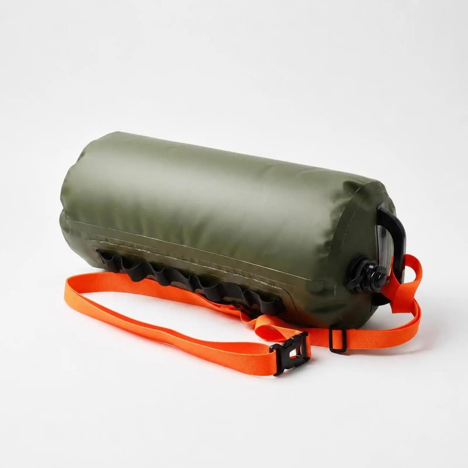 Outdoor Swimming Float Compact Buoy Dry Bag 18 Cm by 38 Cm Anchor Weight for Camping and Boating