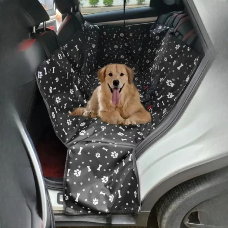 Trasportini per cani Tappetini per seggiolino auto per cani da compagnia posteriori impermeabili Protezione per amaca con sicurezza
