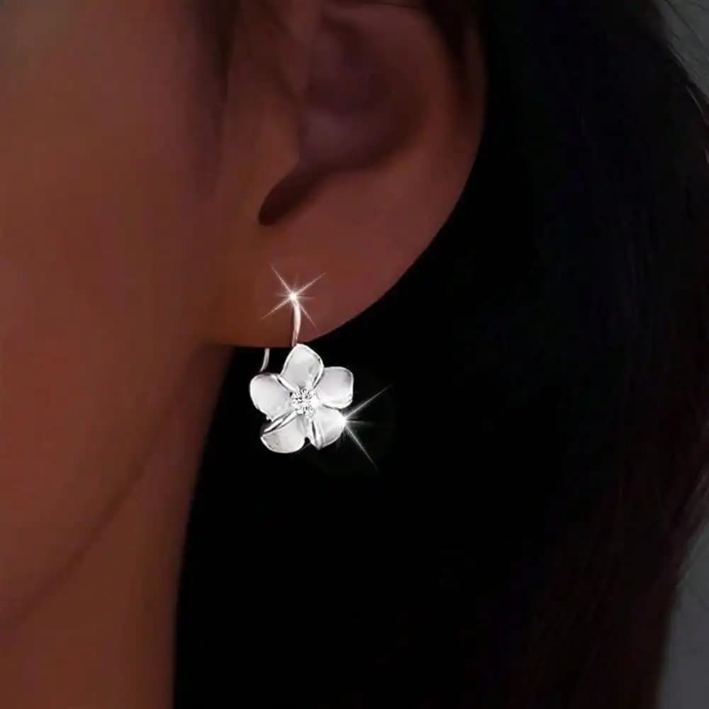 1 pair of european fashion versatile women's earrings hot sale for girlfriend