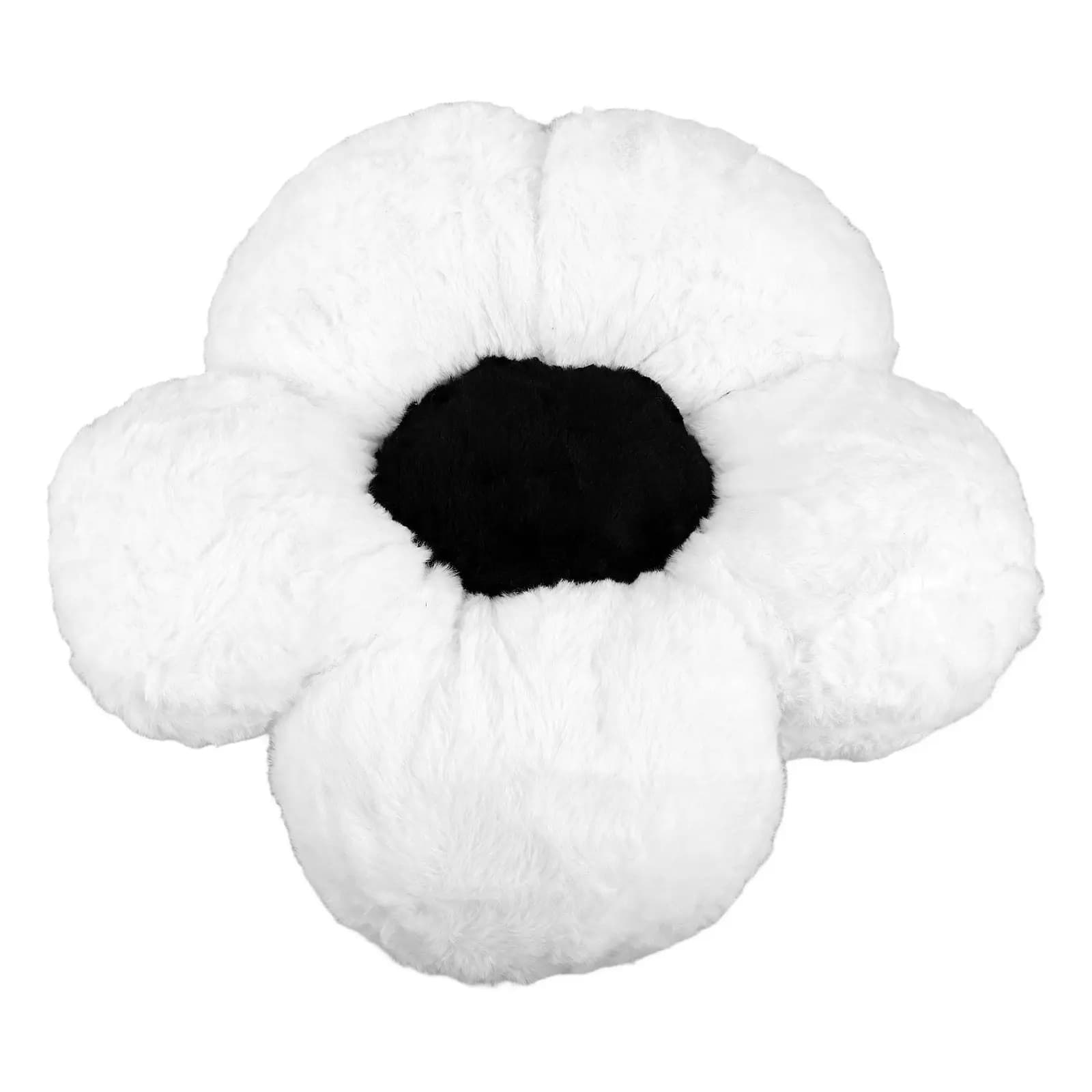 Flower Shaped Lumbar Support Cushion Cute Daisy Car Back Pillow Soft Comfortable Seat Cushion for Sofa Bed Chair