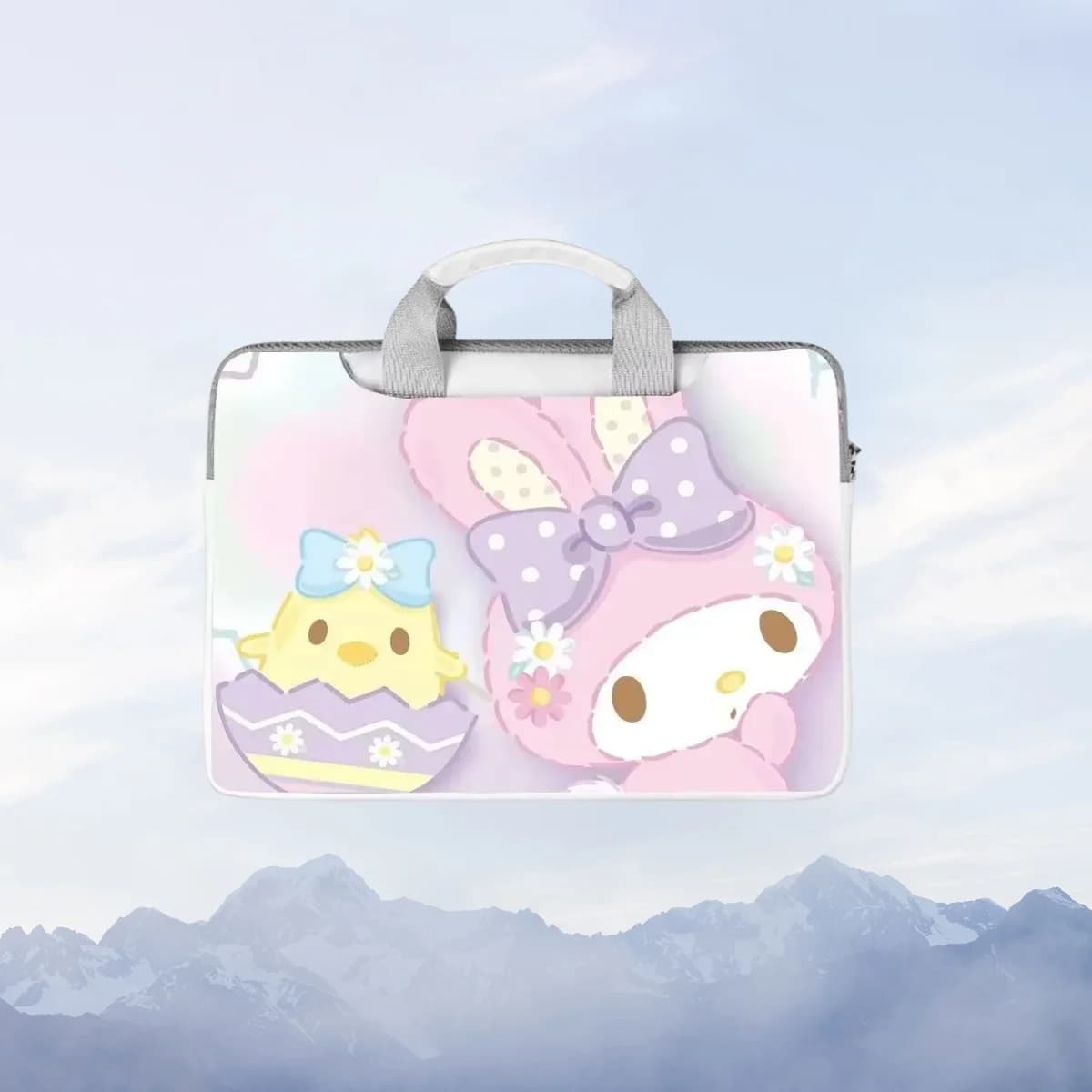 Borsa per Laptop Cartoon My Melody Hello Kitty Kurome 13 14 15 16 Pollici, Custodia per Macbook, Borsa Porta Computer, Regalo