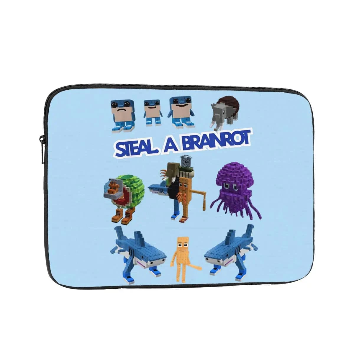 Custodia protettiva per laptop 12" 13" 15" 17" Custodia protettiva per notebook Ruba A Brainrot Custodia antiurto