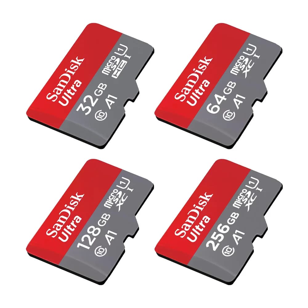 Scheda di memoria SanDisk Ultra microSD 32 GB microSDHC 64 GB/128 GB/256 GB/512 GB/1 TB Scheda miniSD di memoria flash A1 microSDXC C10 U1
