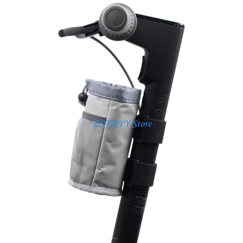 Portabevande per tazza G6DE con tasche a rete Borsa portaoggetti per manubrio per scooter elettrico