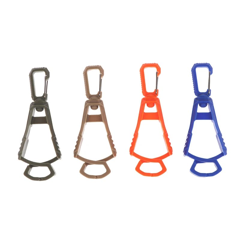 1/5pcs Protective Gloves Clip Hanger Multi-purpose Safety Work Gloves Holder Anti-drop Glove Belt Clamp for Worker Construction