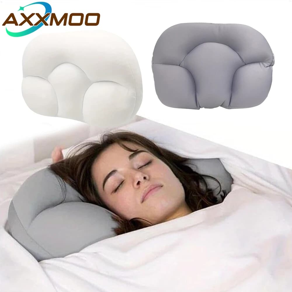 Egg Sleeper cuscino per il sonno a tutto tondo massaggiatore per la testa del collo cuscino in Memory Foam per dormire assistenza al sonno salute correttore per la gobba del collo