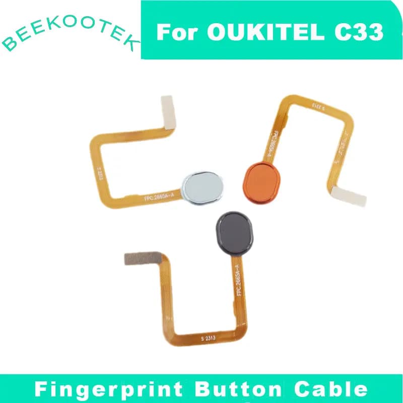 New Original FPC Flexible Cable for OUKITEL C33 fingerprint sensor, OUKITEL C33 smartphone accessories