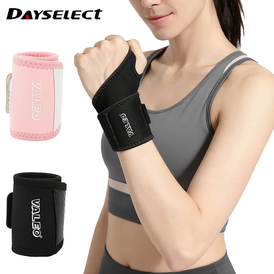 Supporto Elastico per Polso, Fascia Compressiva per Sollevamento Pesi, Allenamento, Palestra, Sport all'Aperto, Tennis, Badminton, per Uomini e Donne