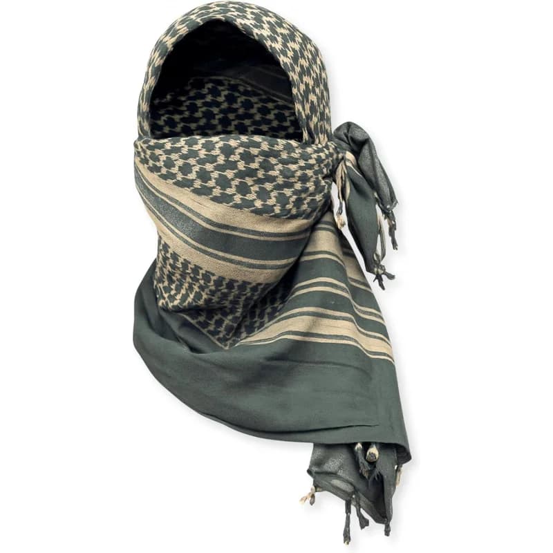 Sciarpa tattica Shemagh, cappuccio da deserto mediorientale, bandana, Keffiyeh, stile militare, 100% cotone, 42" x 42"