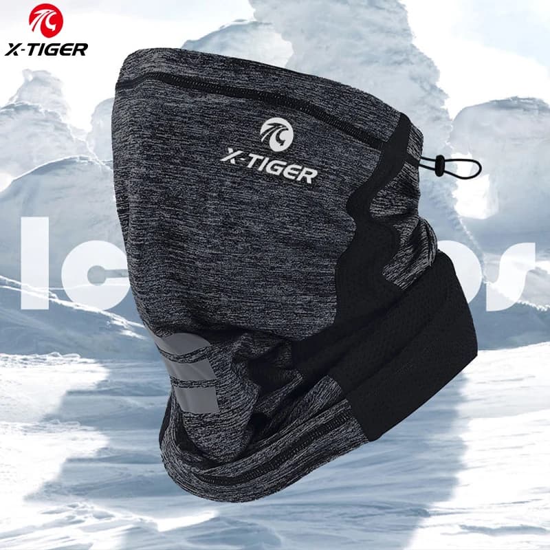 X-TIGER face mask for cycling absorbs breathable sweat Fishing training Sports scarf for face ghetta for neck Bandana for summer face