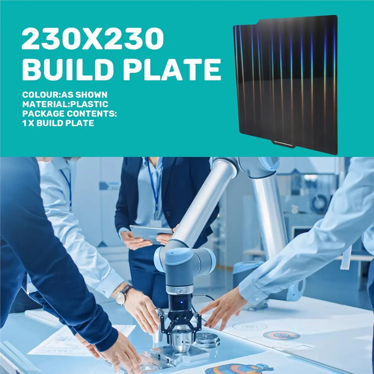 Piastra di stampa A62Z H1H per Bambu-Lab X1C/X1/X1E/P1P/P1S/A1, 257x257mm, in acciaio a molla Light Beam+Phantom