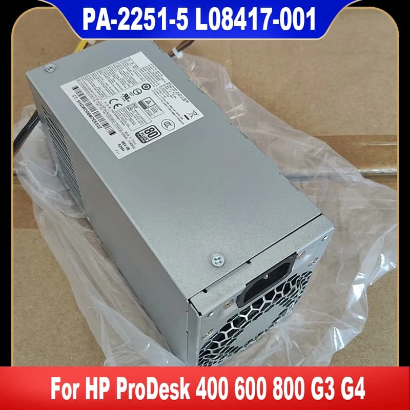 Nuovo originale PA-2251-5 L08417-001 per HP ProDesk 400 600 800 G3 G4 alimentatore 250W L08417-002 D16-250P1A 901761 -002 Spedizione veloce