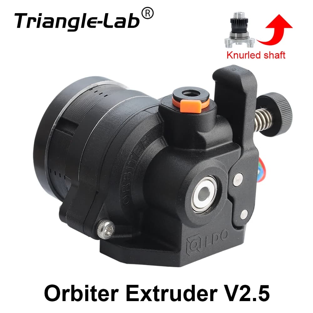 Trianglelab Orbiter extruder, V2.5, LDO MOTOR, compatible with direct double gear drive, Ender3, CR10, PLA, PEI, TPU, ABS filament