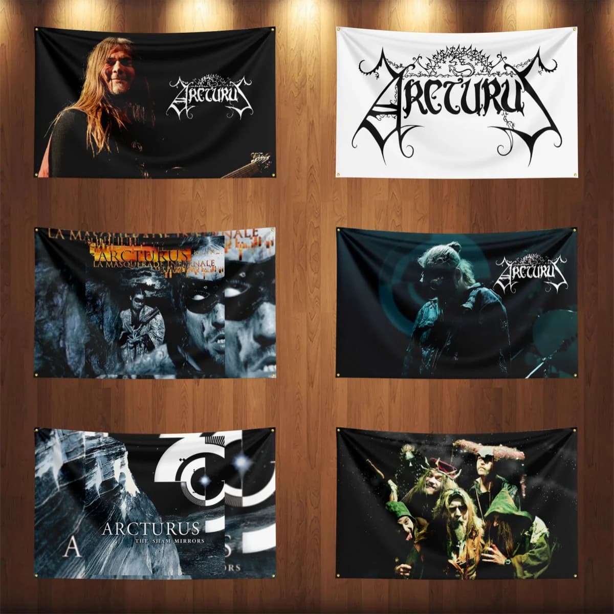 3x5 Ft Heavy Rock Band A-Arcturuss Flag Polyester Digital Printing Banner for Bedroom Wall Art Out Door Tapestry Decora