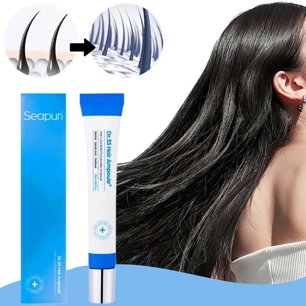 Seapuri Scalphy Hair Growth Natural Essence Straighten the care of soft hair Anti-loss hair products Repair damage Hair repair products