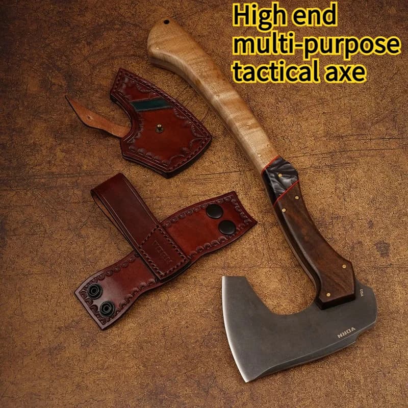 NEW Campsite Multi-purpose EDC Hand Axe Outdoor Survival Self-defense Tactical Axe Portable Vehicle Mounted Fire Axe