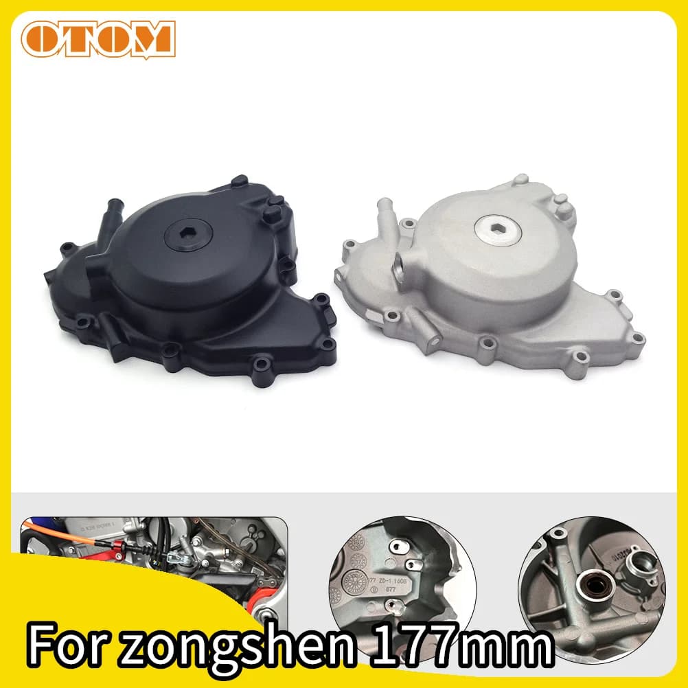 Per ZONGSHEN NC250 250CC Magneto Copertura 9 Fori In Alluminio Statore Guard Xmotos Kayo BSE K6 T6 Moto Statore Copertura