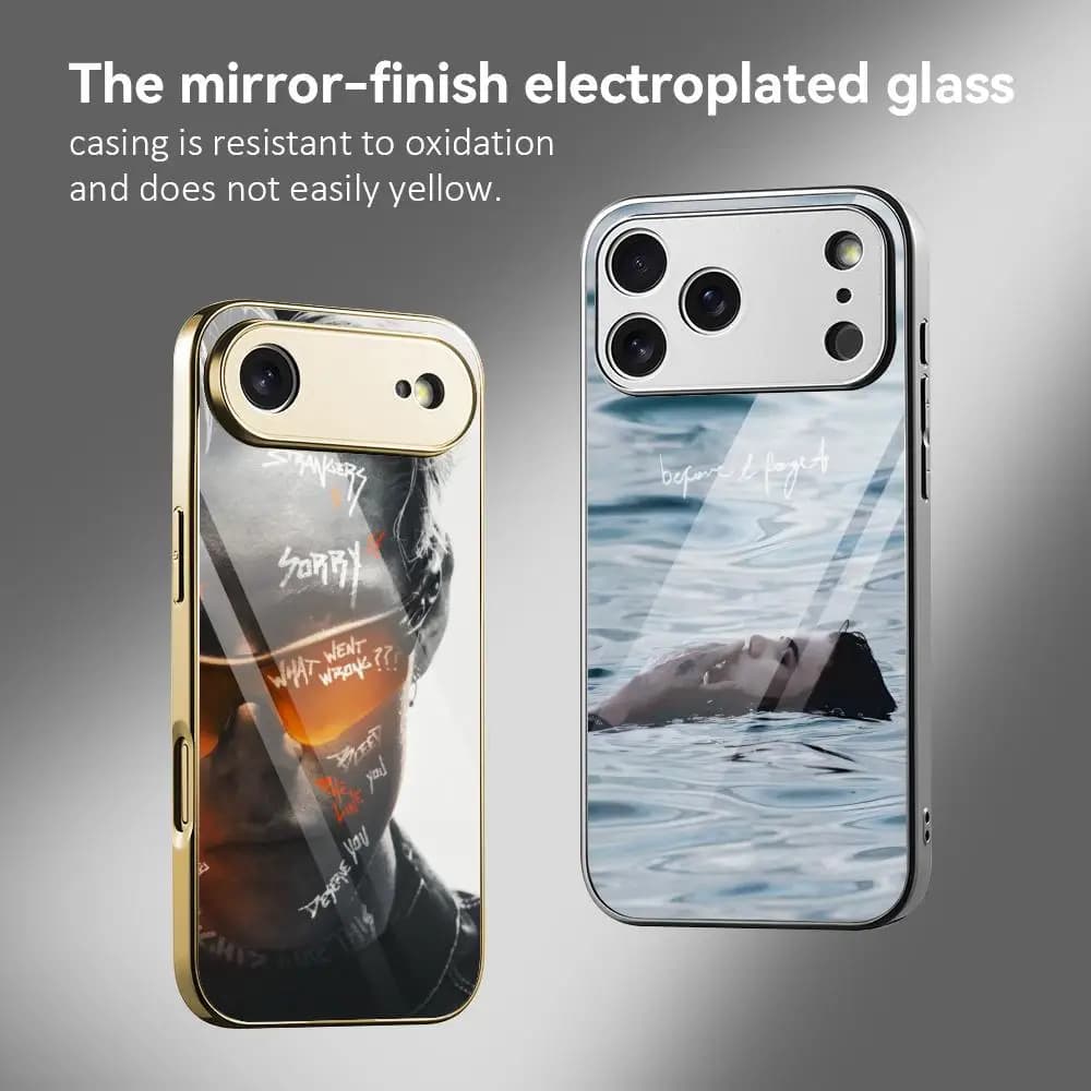 Cover per iPhone The Kid L-LAROI Rap, in metallo galvanizzato antiurto, per modelli 17 16 15 14 13 12 Pro Max Plus