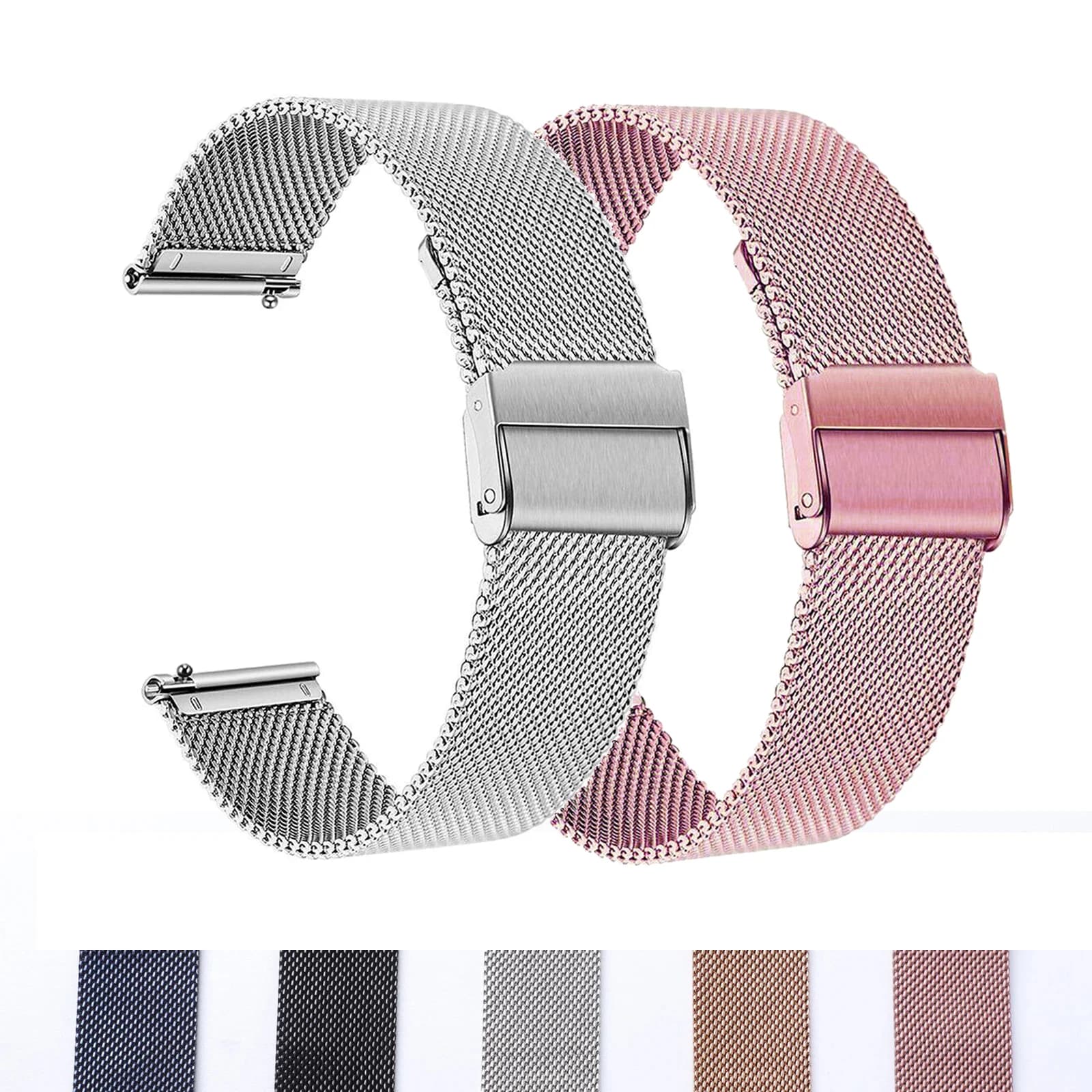 Cinturino da 22 mm per HAYLOU Orologio R8/S8/Watch 2 Pro (LS02 Pro) Cinturino Smart Watch Bracciale in metallo per Haylou GST Lite/RS3 LS04 Correa