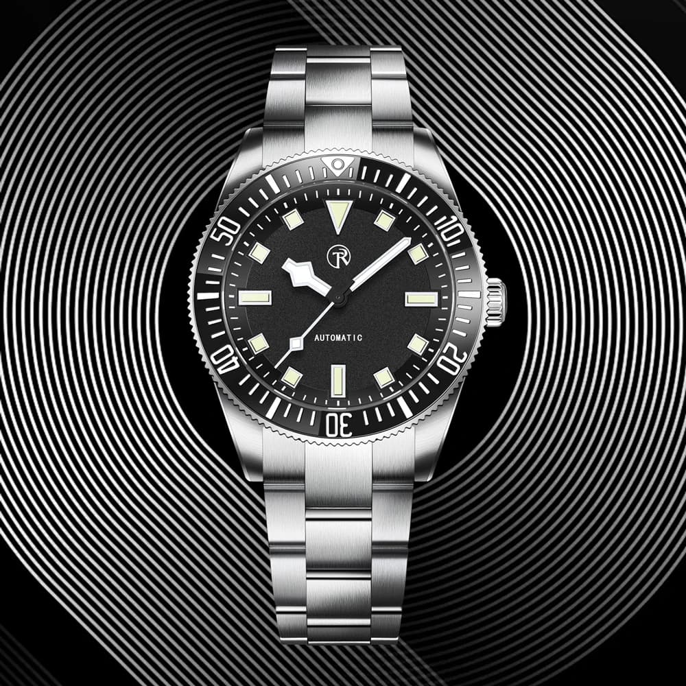2026 Nuovo Rollstimi Marca Meccanico Automatico Orologio Da Uomo Zaffiro Impermeabile Orologio Luminoso Giappone Movt 316L Tutto In Acciaio Orologio Da Uomo
