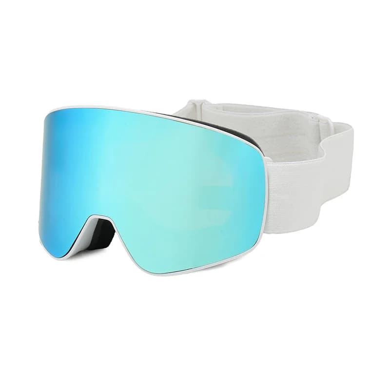 Doppi occhiali da sci antiappannamento lenti toroidali da uomo e da donna con clip magnetiche miopia ciclismo e sport sulla neve