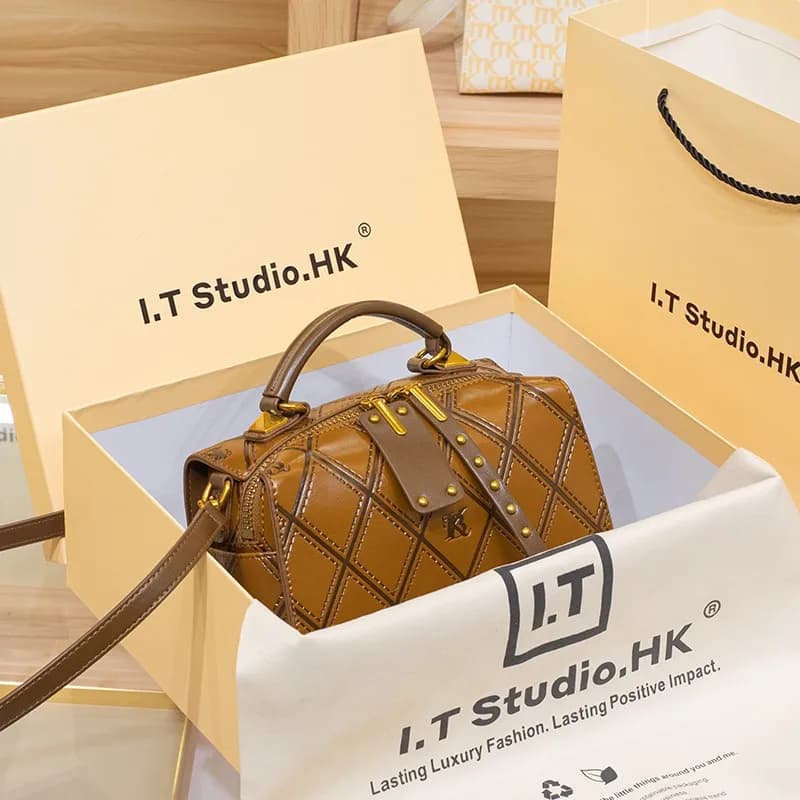 Women's Light Luxury Brand Bag, Cushion Bag, New Women's Bag Upper Autumn and Winter 2024, Single Shoulder Shoulder Strap
