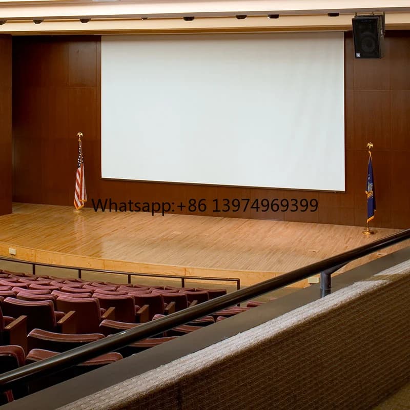 Large Projector Screen for with Remote up to 11 Meter