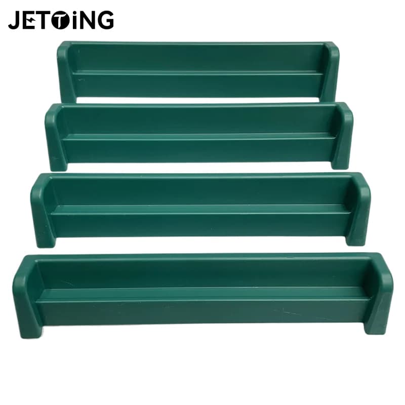 Scrabble Alfabeti Supporto in plastica senza pezzi Vassoi per domino Rack Supporti per piastrelle per domino fai-da-te per giocatori di Mahjong per adulti per bambini