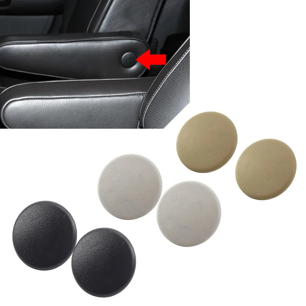 1PC / 2pcs Car Rear Seat Armrest Bolt Cover Cap For GMC Sierra Yukon For Escalade For Suburban