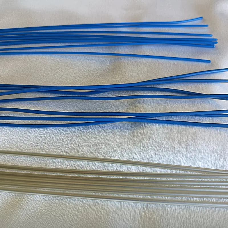 1pcs grande formato 3.5 millimetri intubazione Tracheale filo guida filo avvolto asta in alluminio tubo intubazione medico on-line all'ingrosso