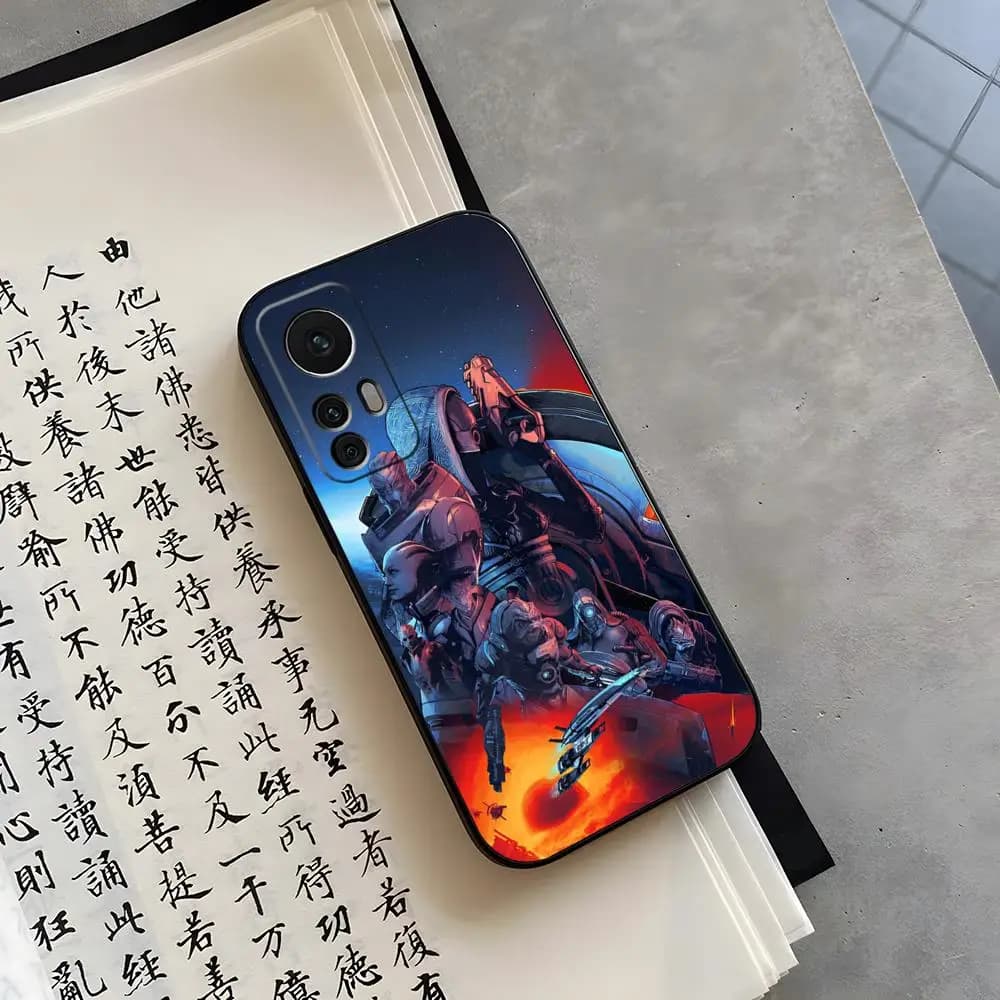 N7 Game M-Mass E-Effect Phone Case Shell For Xiaomi 15 14 17 13 10 12 Pro POCO M6 X6 X6 Pro 11T Lite Ultra Cover