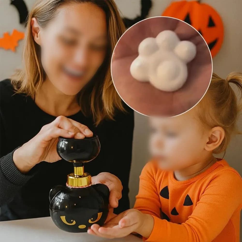 Dispenser di sapone per zampa di gatto Dispenser di sapone in schiuma Pompa ricaricabile per bagno Uso cucina Adatto a più liquidi schiumogenici