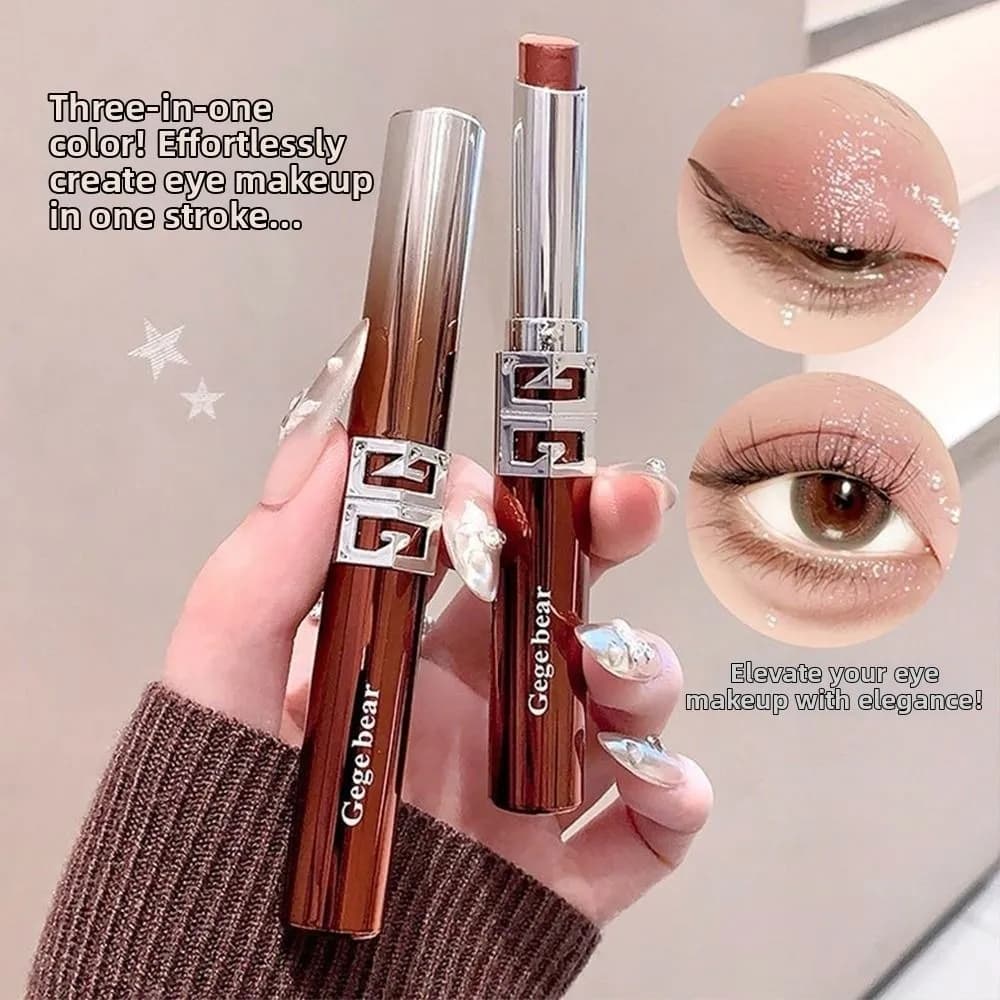 Star River Diamond Stick Ombretto 3 Colori Impermeabile Sfumato Shimmer Lunga Durata Penna Ombretto Pigra