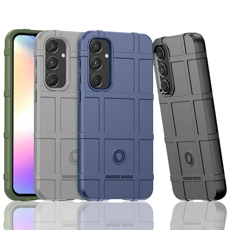 Custodia in TPU con scudo robusto antiurto per Samsung A56 A36 A26 A16 A06 A15 5G A25 A35 A55 A34 A54 Custodia protettiva Funda Coque Capa