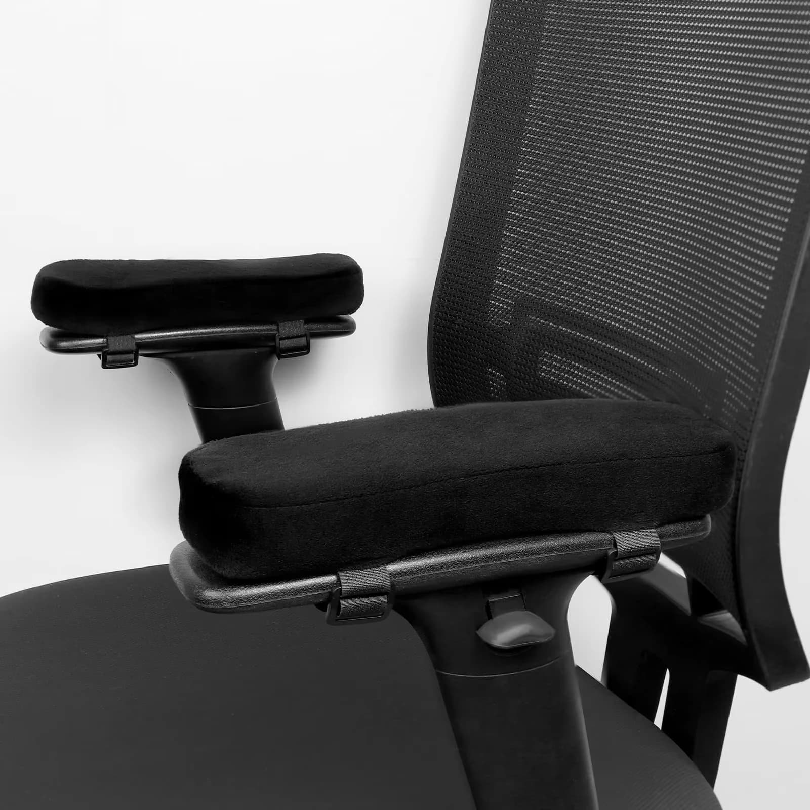 1/2pcsOffice Chair Arm Pads,Soft PU Sponge Arm Rest for Desk Chair Gaming Chair,Arm Rest Cover Elbow Support,Removable Cleaning