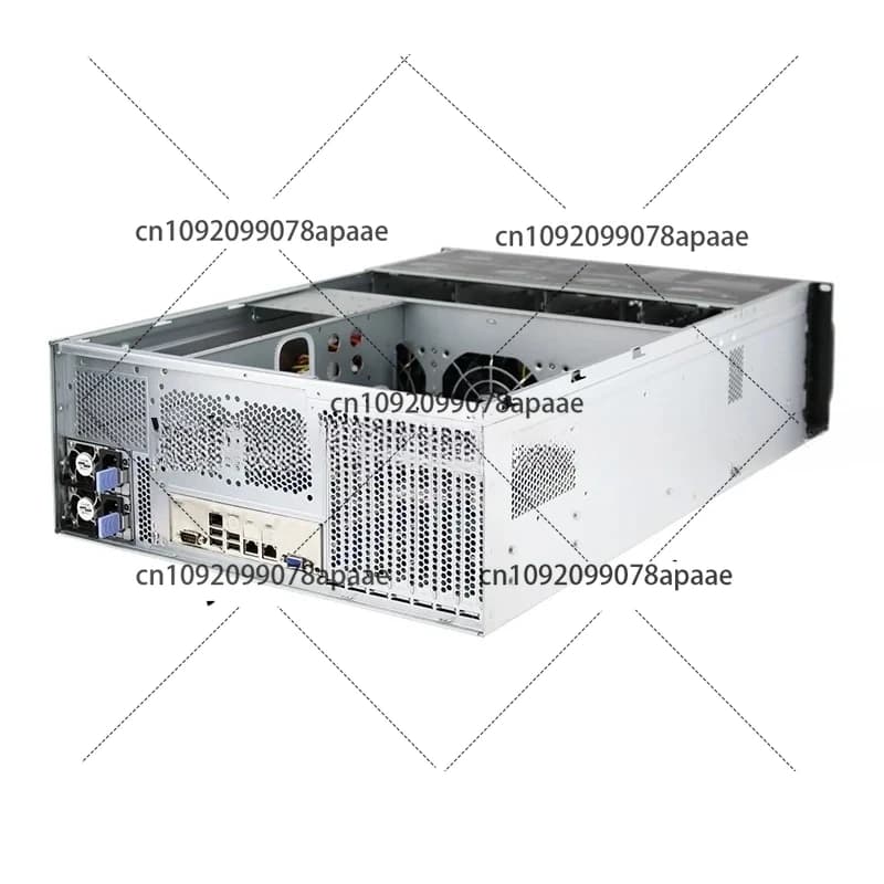 4U Rackmount NAS Server Chassis 24 Bay Hot Swap for Data Storage PC NVR Chia Mining - Tool Free Design