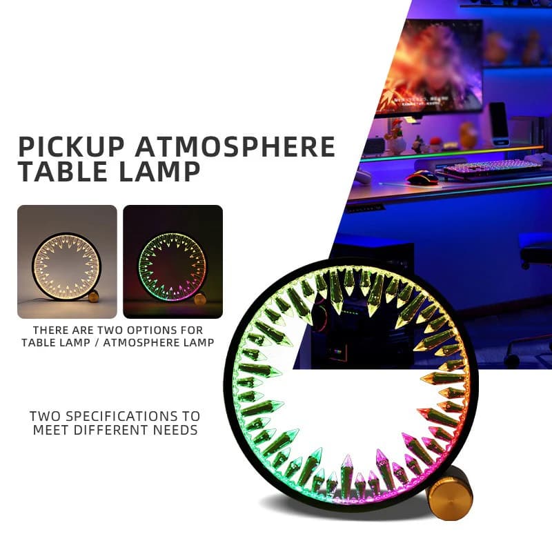 RGB LED Strip Light Music Sound Control Pickup ritmo lampada ambientale atmosfera luci notturne per Bar Car Room TV Gaming Decoration