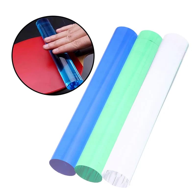 1 Piece Rubber Roller for Ping Pong Rackets, Professional Rubber Application Tool, Table Tennis Rack Sticker