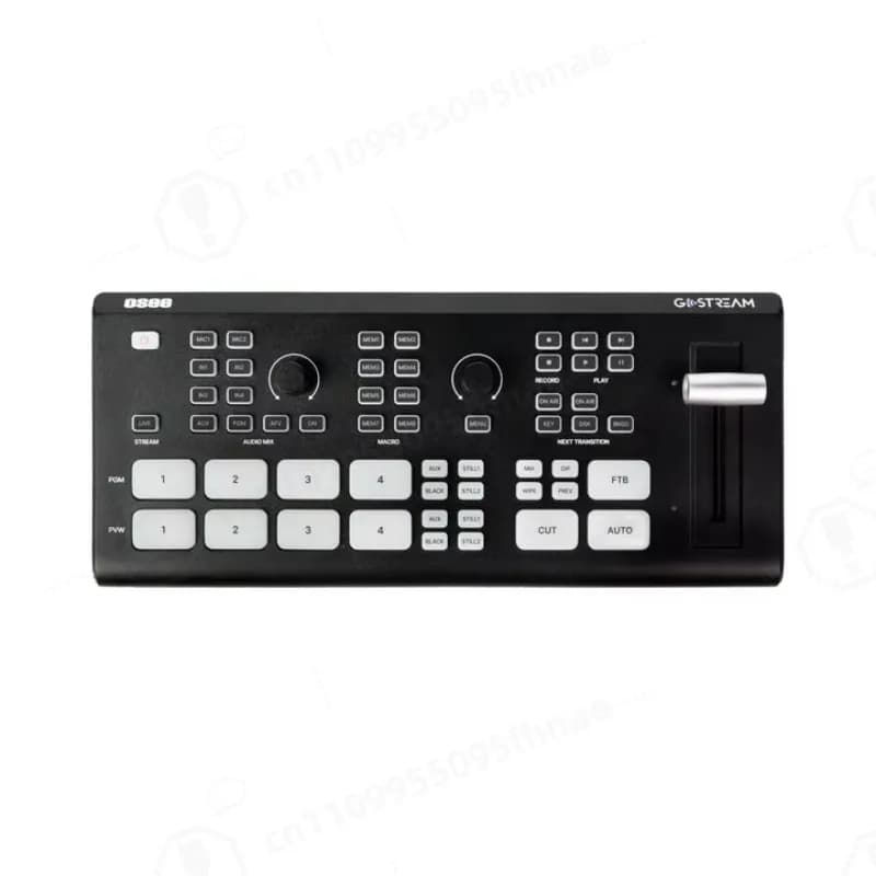 4‑Channel Deck Video Switcher USB Compatible Video Mixer for Live Stream and Video Production Solution