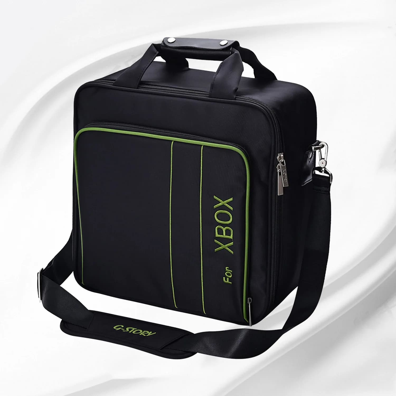 Pacchetto accessori G-STORY Custodia per console di gioco Xbox Borsa portaoggetti impermeabile con manico per borsa portatile a spalla singola