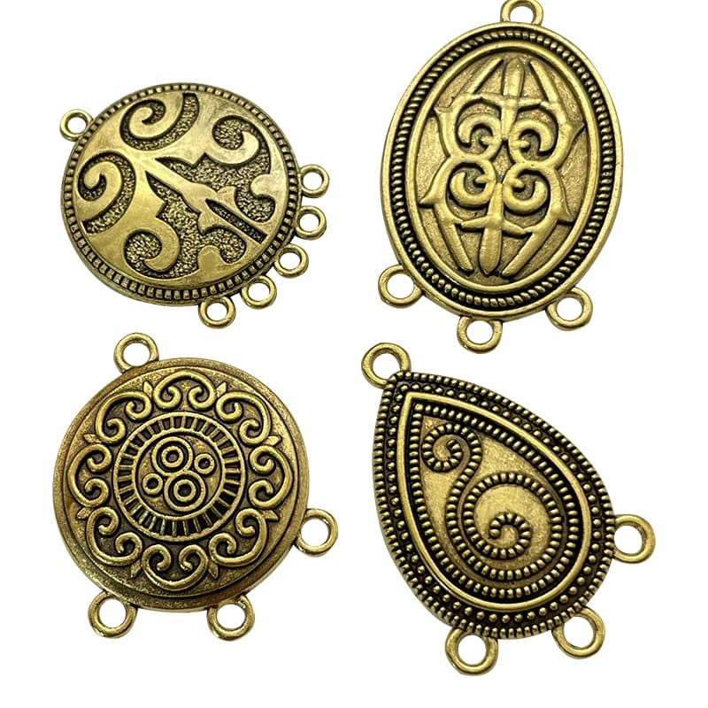10pcs Multi Style Tibetan Sweater Chain Making Dreamcatcher Pendant Jewelry Earrings Necklace Materials Supplies Accessories