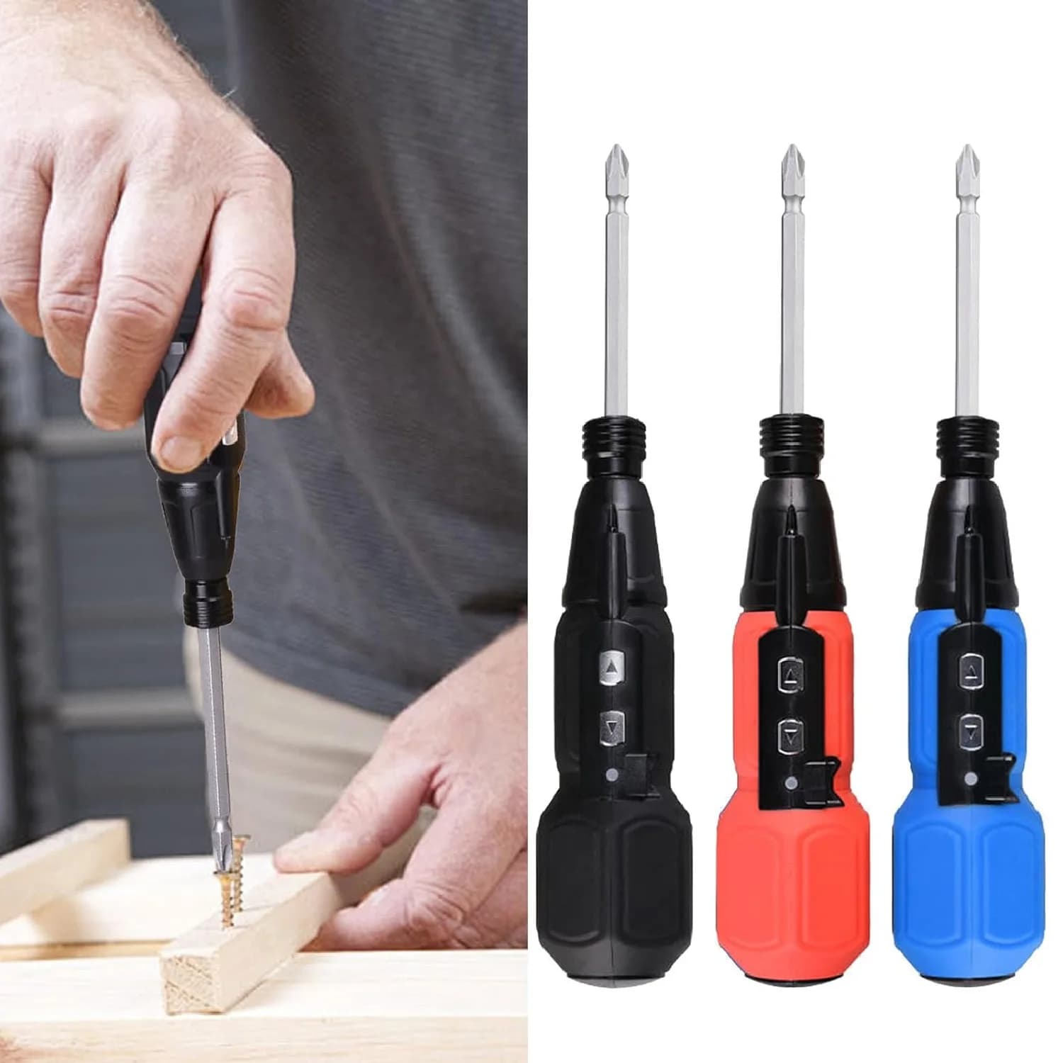 cacciavite elettrico cacciavite a batteria ricaricabile strumento elettrico rapido casa piccolo kit elettrico strumento di riparazione elettricista repai