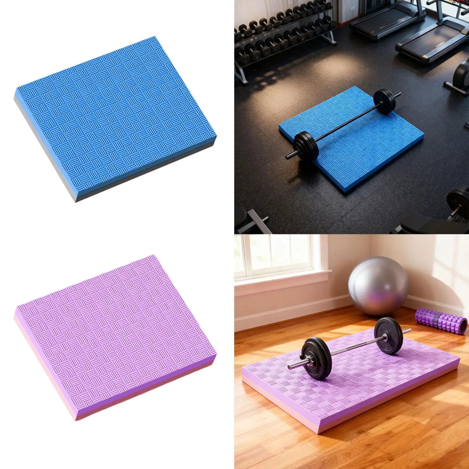 Non Slip EVA Balance Cushion Yoga Mat Comfortable Foam Pad Exercise Equipment for Stretch Board Pilates Home Gym
