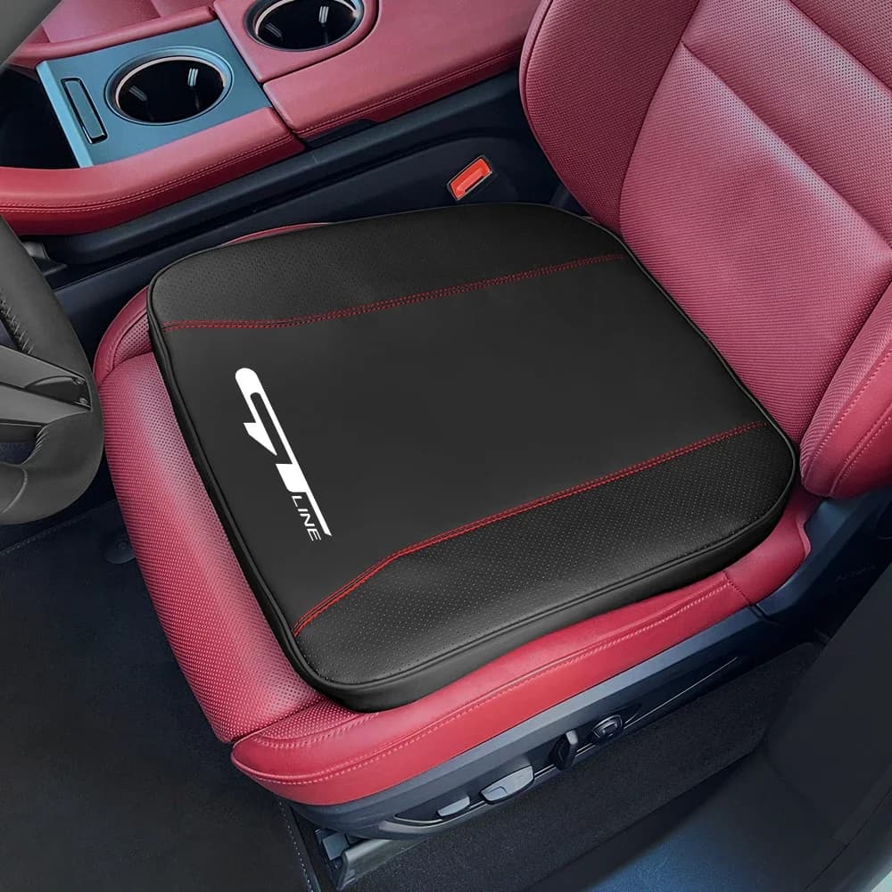Cuscino per seggiolino Auto tappetino di protezione in pelle tappetino in Memory Foam per sedile Auto per Kia GT Line Elantra Sportage Rio Ev6 SELTOS