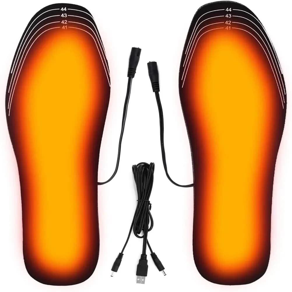 Solette for heated shoes USB Electric foot heater Mat Foot warmer Socket for socks Outdoor winter sports Mat Hot winter heater