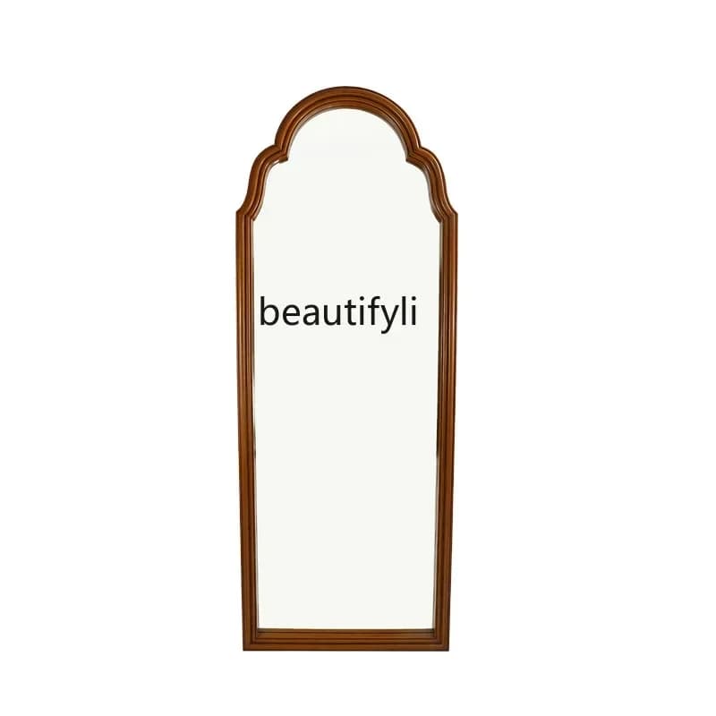 lo spogliatoio decorativo per specchio da bagno non deforma lo specchio per tutto il corpo, leggero, di lusso, da appendere al pavimento, per il trucco