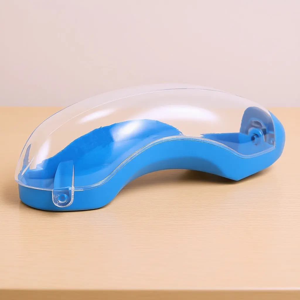 Custodia per Occhialini da Nuoto, 1 Pezzo, Scatola di Plastica Impermeabile per Protezione Occhialini, Custodia Compatta da Viaggio per il Trasporto degli Occhialini