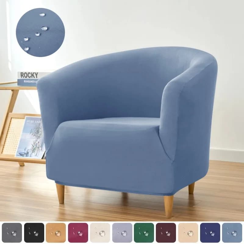 1PC elastico Club vasca copridivano poltrona elasticizzata fodera copridivano tinta unita copridivano studio bancone Bar soggiorno